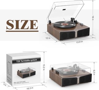 Tocadiscos Nuevo con Altavoz Integrado