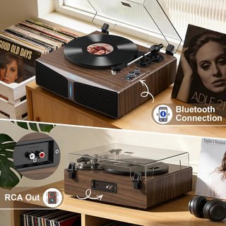 Tocadiscos Nuevo con Altavoz Integrado