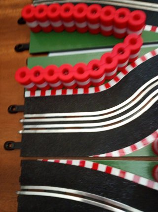 Pista Scalextric Chicane Doble Curva Antigua