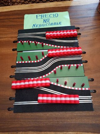 Pista Scalextric Chicane Doble Curva Antigua