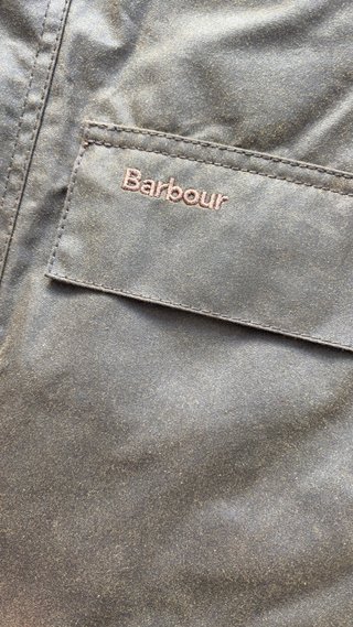 Giubbotto Barbour Spey Wax Verde oliva
