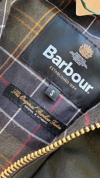 Giubbotto Barbour Spey Wax Verde oliva