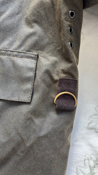 Giubbotto Barbour Spey Wax Verde oliva