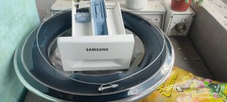 Puerta Lavadora Samsung Ecobubble + Cajetín