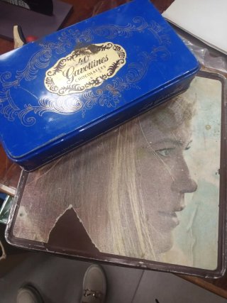 Scatole di latta vintage