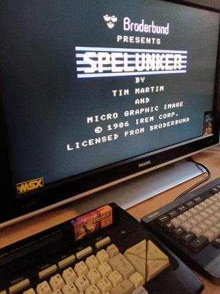 Juego MSX  Spelunker  ORIGINAL Y NUEVO CAJA REPRO