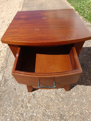 Mueble auxiliar madera noble