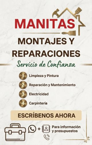 MANITAS A DOMICILIO – RÁPIDO Y ECONÓMICO