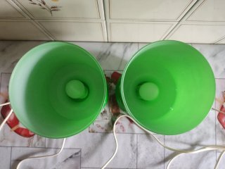 Lámparas Likta Ikea Vintage Verdes