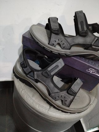 Sandali K-Jota K Uomo Velcro N.44 Grigio