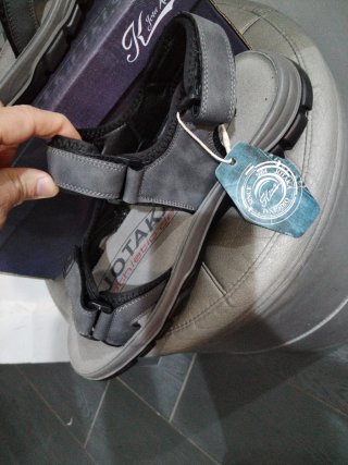 Sandali K-Jota K Uomo Velcro N.44 Grigio