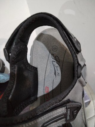 Sandali K-Jota K Uomo Velcro N.44 Grigio