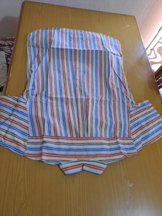 Camisa Tommy Hilfiger Talla M Rayas