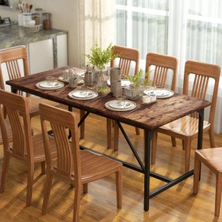 Mesa Comedor Madera y Metal