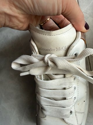 Sneakers Alexander McQueen EU 36 Oro Rosa/Bianco