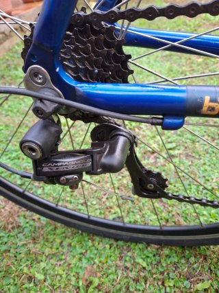 Bicicleta de carretera Btwin azul