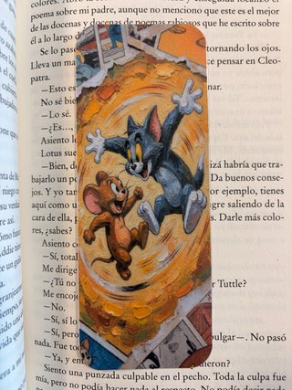 Marcapáginas Tom y Jerry