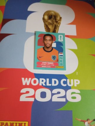 Panini World Cup 2026 Jurrien Timber