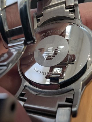 Relógio Prateado (Original) Emporio Armani AR11181