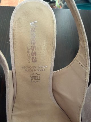 Tacones Slingback Rosa