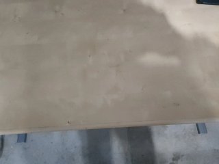 Mesa de oficina madera y metal
