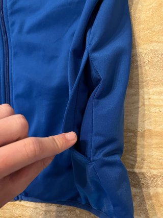 Chaqueta deportiva Adidas azul 13-14 años