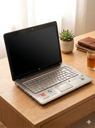 Portátil HP Plata y Negro