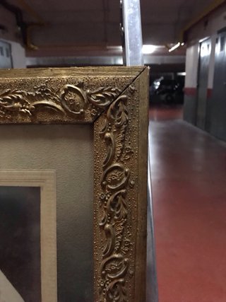 Cuadro Virgen Dorado
