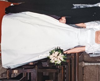 Vestido de Novia Blanco roto