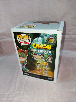 Funko Pop! Crash Bandicoot 421 con equip. submarin