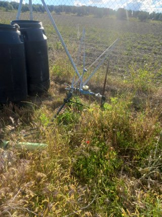 Parcela 1000m² con agua de riego