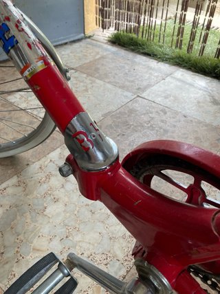 Bicicleta BH antigua roja