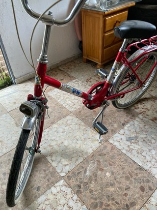 Bicicleta BH antigua roja