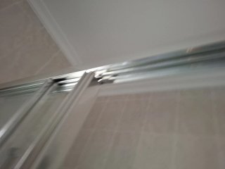 Mampara de ducha metal cristal metraquilato