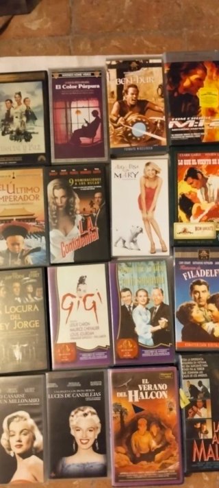 Lote 36 Películas VHS Variadas