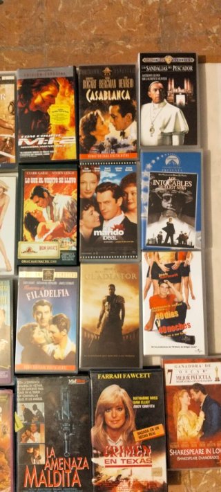 Lote 36 Películas VHS Variadas