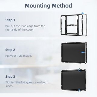Jaula Nitze T-TC02A para iPad Pro/Air 11,5–13 NUEV