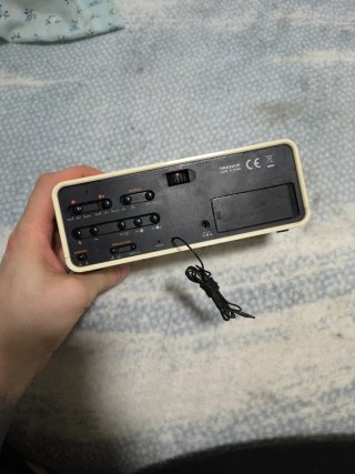 Oregon scientific radio despertador vintage