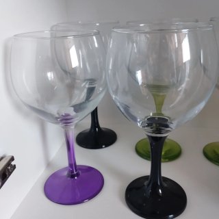 Copas de balón de cristal