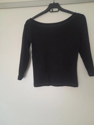 Camiseta Mango Mango & You Negra Talla S