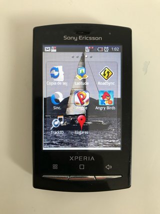 Sony Ericsson Xperia X10 Mini Pro Negro/Plata