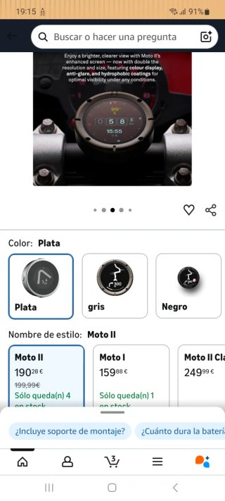Navegador GPS para Moto