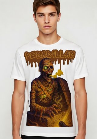 Camiseta Unisex Pesadillas Talla Única