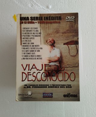 DVD Viaje a lo Desconocido JIMENEZ DEL OSO COMPLET