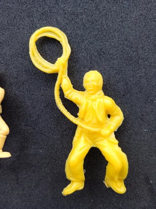 Lote figuras plástico años 70.