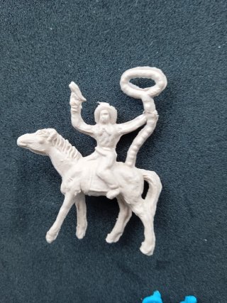 Lote figuras plástico años 70.
