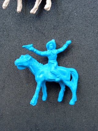Lote figuras plástico años 70.