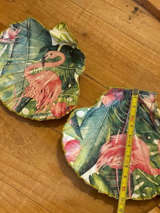 Set 2 conchiglie splendide decorative porta anelli