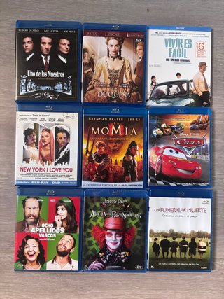 Lote 9 Blu-ray Film Vari