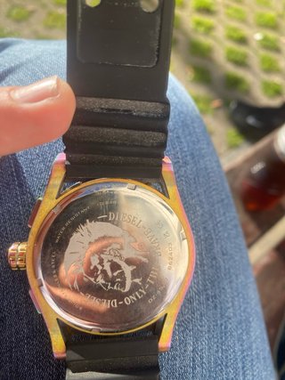 Reloj Diesel Multicolor y Negro